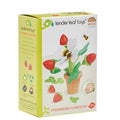 Tender Leaf Toys Strawberry Flower Pot packaging on a white background